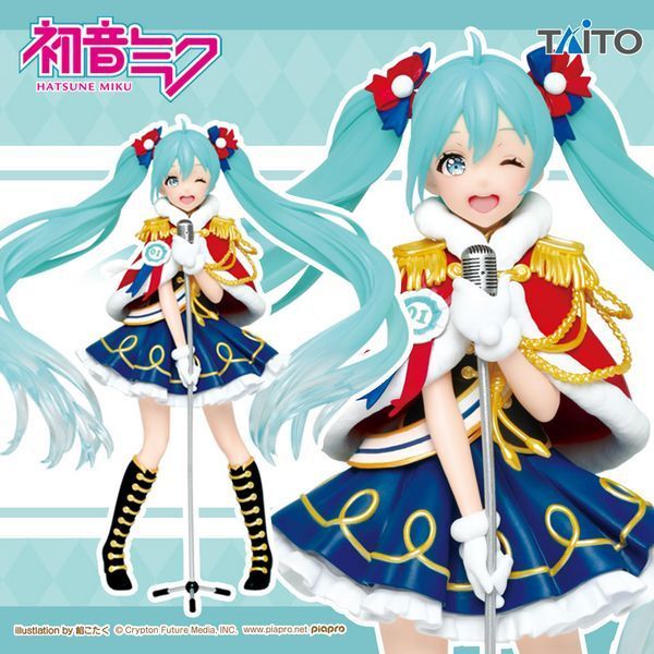 Фігурка Taito Вокалоїд Хацуне Міку Vocaloid Hatsune Miku Winter 18 см T V HM WL 18 T V HM WL 18 фото
