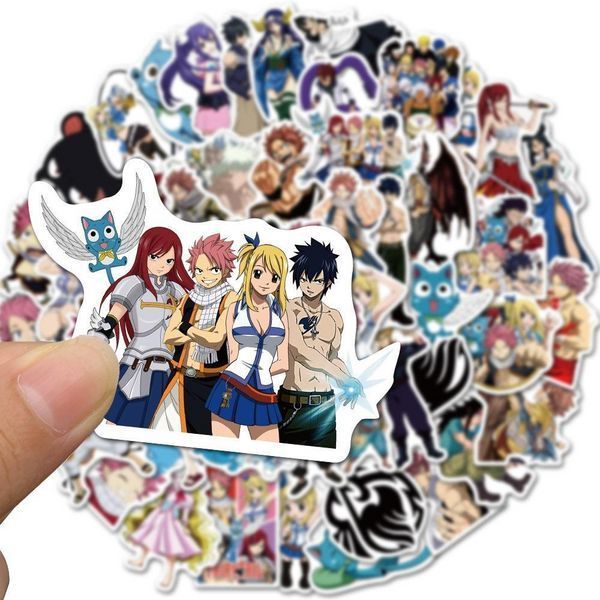 Стикерпак Хвост Феи Набор наклеек GeekLand Fairy Tail 50 штук 2881874832 фото