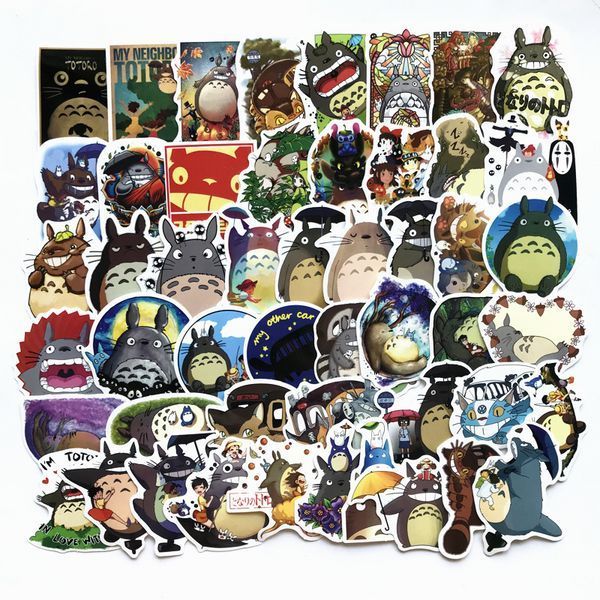 Стикерпак Набор наклеек GeekLand Работы Хаяо Миядзаки Тоторо Hayao Miyazaki Totoro 50 штук 2881878563 фото