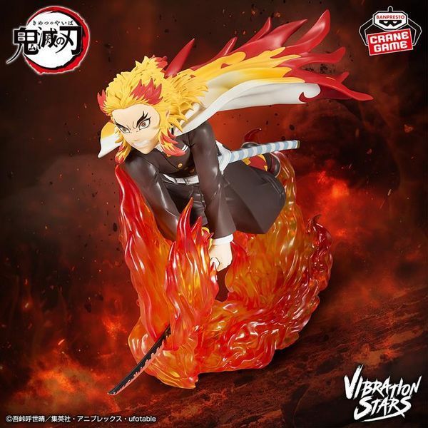 Фігурка Bandai Клинок розсікаючий демонам Кедзюро Ренгоку Demon Slayer Kyojuro Rengoku 14 см B DS KR 142 2676043877 фото