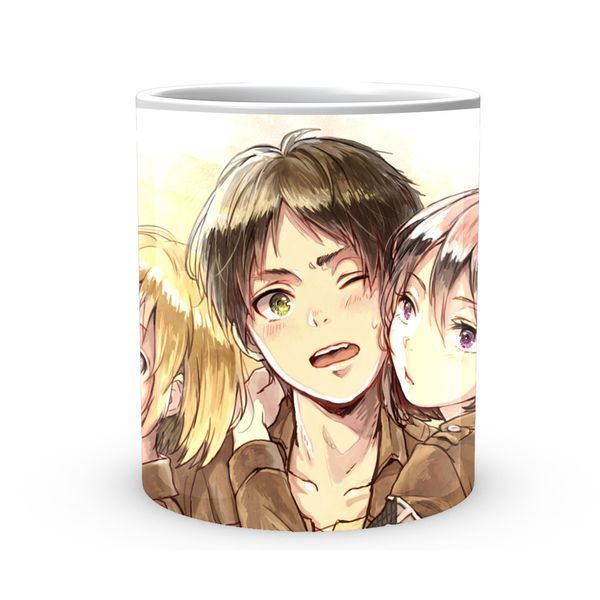 Кружка GeekLand Атака Титанов Attack on Titan друзья навек AT.02.66 AT.02.66 фото