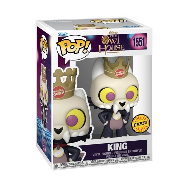 Фигурка Funko Pop Owl House King Дом Совы Король Chase 10 см FP OH K 1551 Chase 2669764772 фото