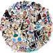 Стикерпак Хвост Феи Набор наклеек GeekLand Fairy Tail 50 штук 2881874832 фото 1