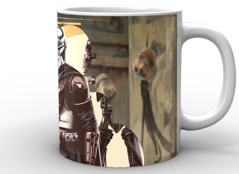 Кухоль GeekLand Зіркові війни Мандалорець арт Star Wars The Mandalorian TM.04.07 TM.04.07 фото