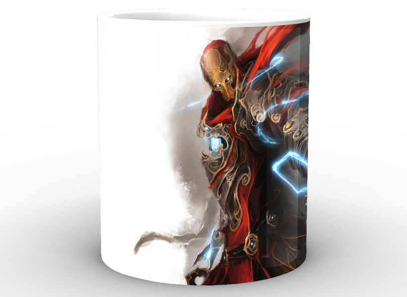 Кружка GeekLand біла Iron Man Залізна Людина фан арт IM.02.045.824 1757923119 фото