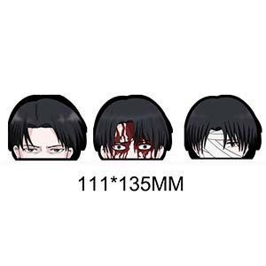 Голографічна наклейка Атаки титанів Attack on Titan Леві 2887495952 фото