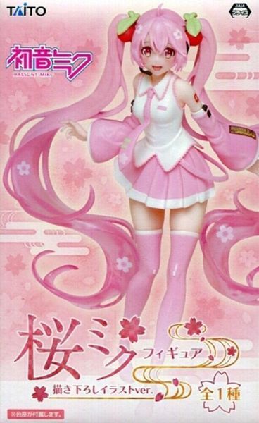 Фигурка Taito Мику Хацунэ Сакура Hatsune Miku Sakura Vocaloid ВОКАЛОИД 18см MD39 WST MD39 фото