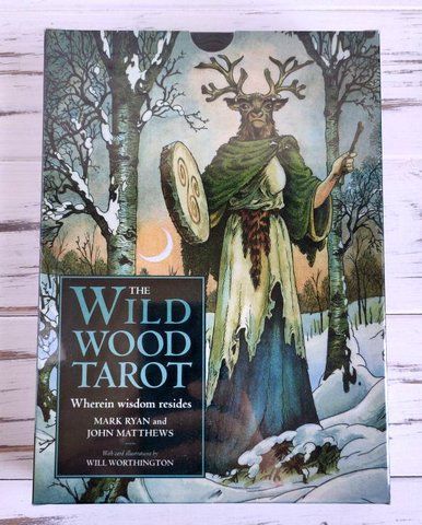 Подарунковий набір колода і книга Таро дикого лісу Wildwood Tarot 1159851354 фото