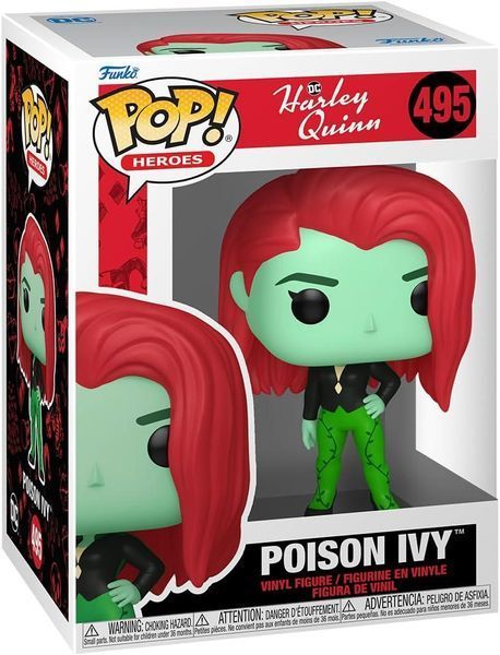 Фігурка Funko Pop Харлі Квінн Отруйний Плющ Harley Quinn Poison Ivy 10 см HQ PI 495 HQ PI 495 фото