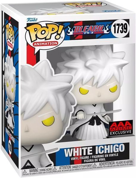Фигурка Funko Блич Белый Ичиго Bleach White Ichigo 10 см Exclusive B WI E 1739 2458129010 фото