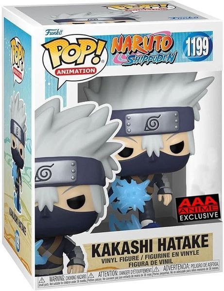 Фігурка Funko Pop Exclusive Фанко Поп Naruto Shippuden Kakashi Наруто Шиппуден Какаші 10 см E NS K 1199 E NS K 1199 фото