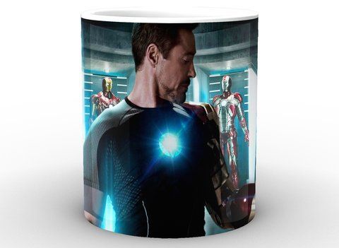 Кружка GeekLand белая Iron Man Железный Человек костюмы IM.02.046.152 1757923120 фото