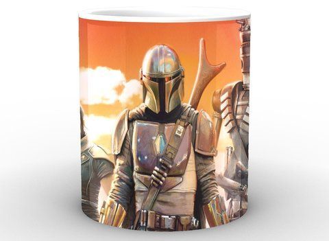 Кружка GeekLand Звёздные войны Мандалорец арт к сериалу Star Wars The Mandalorian TM.04.08 TM.04.08 фото
