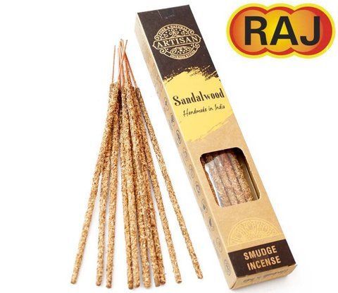 Raj Artisan Smudge incense Sandalwood Сандалове дерево 2504026648 фото