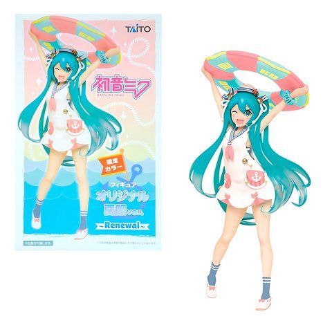 Фігурка Taito Вокалоїд Хацуне Міку Vocaloid Hatsune Miku Summer ver. Renewal​​ 18 см T HM SVRP 2807656039 фото