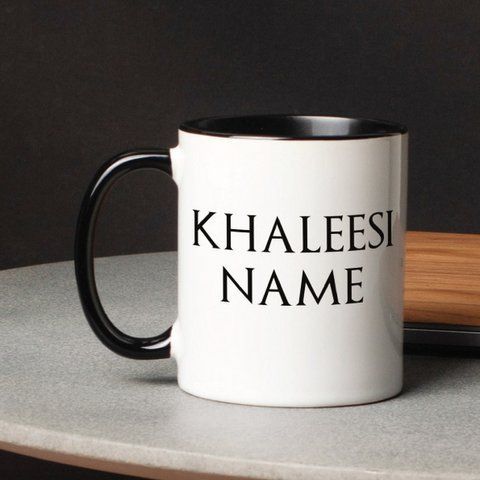 Чашка GoT "Khaleesi" іменна, англійська BD-kruzh-25 фото