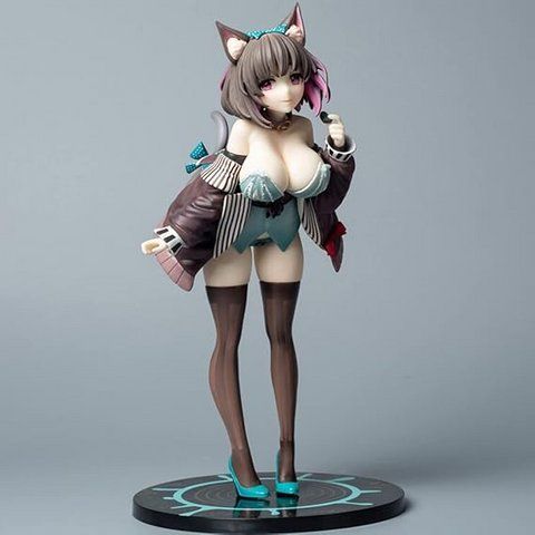 Фігурка Дівчинка кішка Кошкодівчинка Cat Girl Cat 18+ Еро 24 см CH CG C 24 2427540472 фото