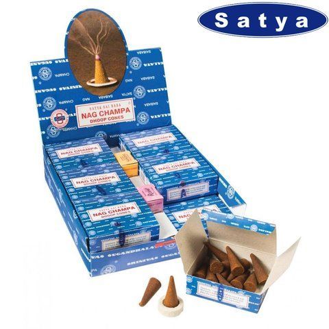 Satya Nag Champa Cone (конуси) 20 грамів Наг Чампа 2569404885 фото