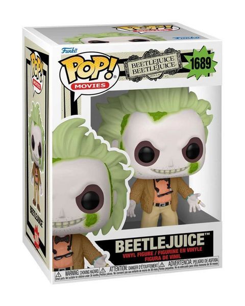 Фигурка Funko Pop Фанко Поп Битлджус Movies Beetlejuice 10 см FP B B 1689 2494381028 фото