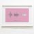 Постер "Картина голосом" персоналізований А3, silver-pink, silver-pink BD-pl-08 фото