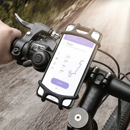 Велодержатель, крепление для телефона на велосипед с поворотом на 360 градусов 1871791249 фото