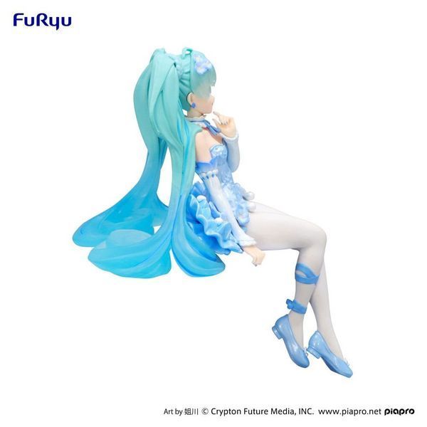 Фігурка FuRyu Вокалоїд Хацуне Міку Vocaloid Flower Fairy Nemophila Hatsune Miku Pail Blue Ver. 15 см FR VFFN PB HM 15 2825781907 фото