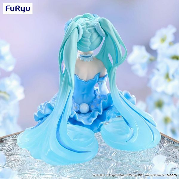 Фігурка FuRyu Вокалоїд Хацуне Міку Vocaloid Flower Fairy Nemophila Hatsune Miku Pail Blue Ver. 15 см FR VFFN PB HM 15 2825781907 фото