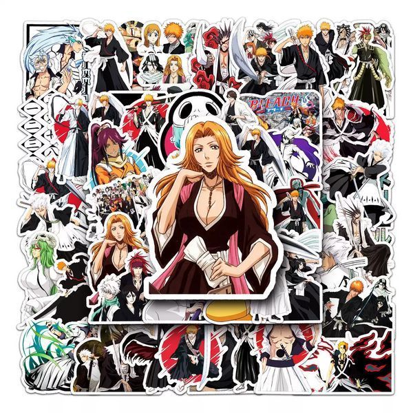 Стикерпак Блич Набор наклеек GeekLand Bleach 50 штук 2881874833 фото