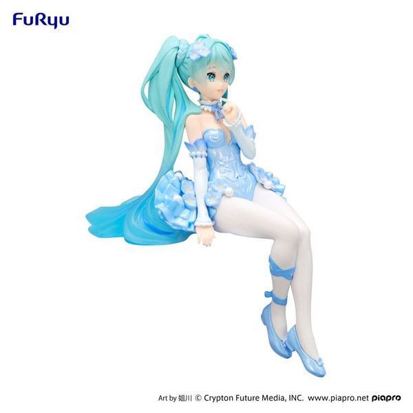 Фігурка FuRyu Вокалоїд Хацуне Міку Vocaloid Flower Fairy Nemophila Hatsune Miku Pail Blue Ver. 15 см FR VFFN PB HM 15 2825781907 фото