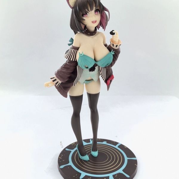 Фигурка Девочка кошка Кошкодевочка Cat Girl Cat 18+ Эро 24 см CH CG C 24 2427540472 фото