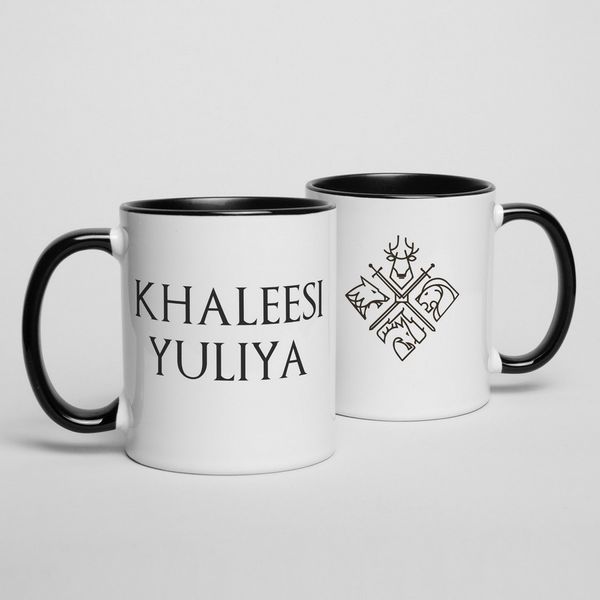 Чашка GoT "Khaleesi" іменна, англійська BD-kruzh-25 фото