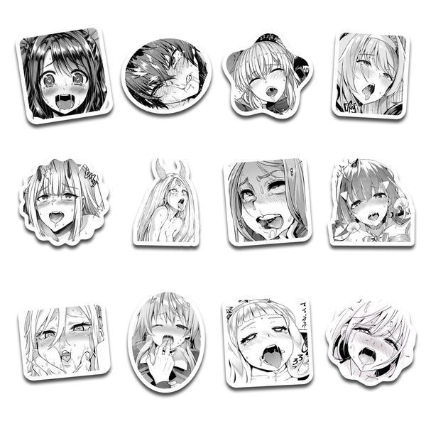 Стікерпак Набір наклейок GeekLand Ахегао Ahegao 45 штук SP AHG 01 SP AHG 01 фото