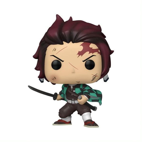 Набор Funko Pop Tee Set Фанко Поп Demon Slayer Tanjiro Клинок рассекающий демонов Танджиро 10 см DS BL K867 М DS BL K867 М фото