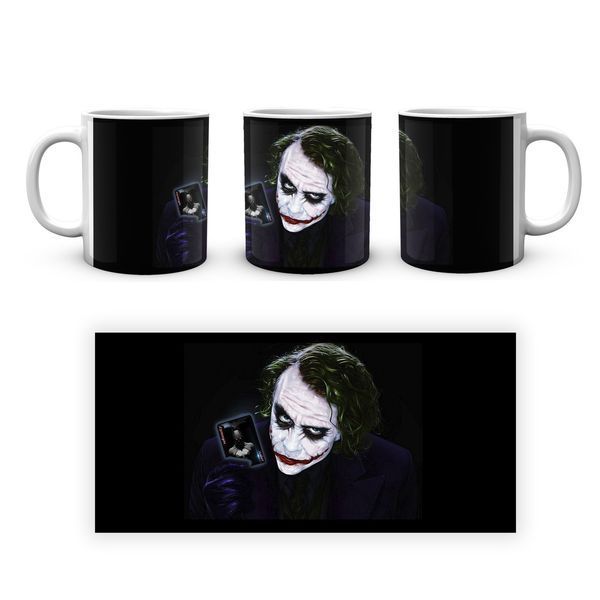 Кружка GeekLand белая Джокер Joker С картой Бэтмена JK.02.348 JK.02.348 фото