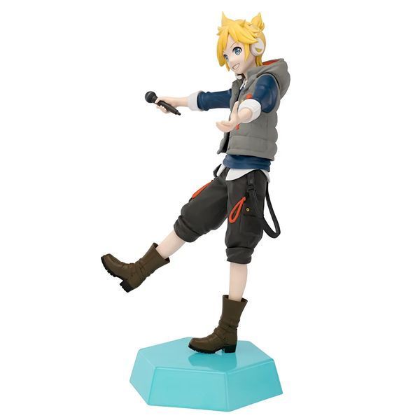 Фигурка Sega Vocaloid Project Sekai Desktop&times;Decorate Кагаминэ Лэн Вокалоид Kagamine Len 15 см&nbsp;S PS KL 15 2865110710 фото