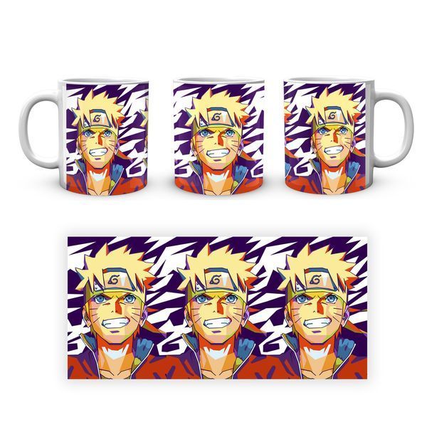 Кухоль Geek Land білий Наруто Naruto Гострі зуби NA.02.327 NA.02.327 фото