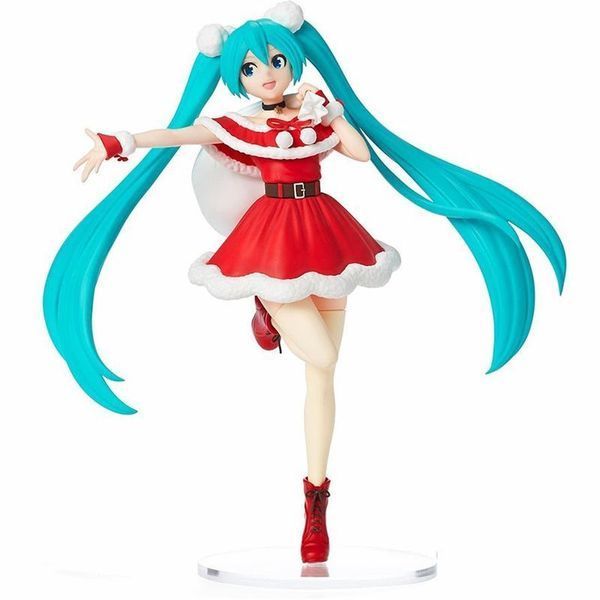 Фигурка Sega&nbsp;Мику Хацунэ Рождество&nbsp;Hatsune Miku&nbsp;Christmas 22.0 см WST VC 27.136 WST VC 27.136 фото