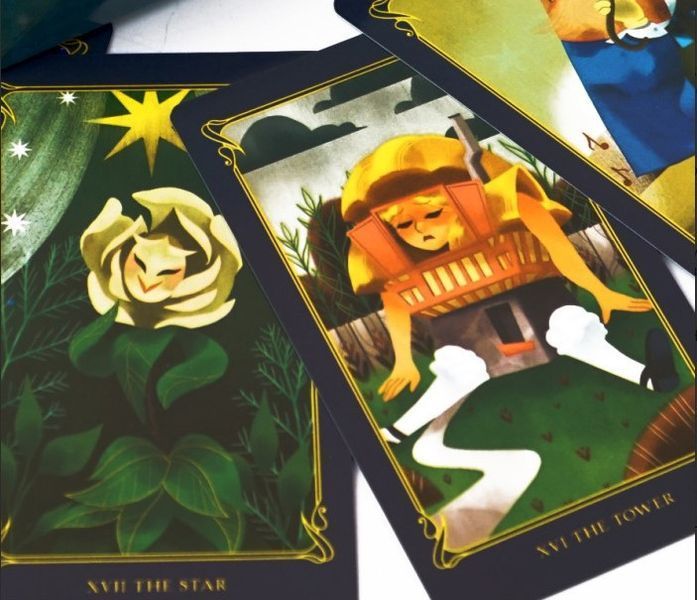 Карты Таро Алиса в стране чудес Alice in Wonderland Tarot 10.2х6 см 2569389101 фото