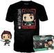 Набор Funko Pop Tee Set Фанко Поп Demon Slayer Tanjiro Клинок рассекающий демонов Танджиро 10 см DS BL K867 М DS BL K867 М фото 1
