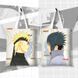 Шоппер эко-сумка Наруто и Саске Naruto Sasuke Uchiha 36 х 33 см двухсторонний 3017092073 фото 1