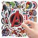 Стикерпак Марвел Месники Набір наклейок GeekLand Marvel Avengers 50 штук 2881880069 фото 4