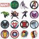Стикерпак Марвел Месники Набір наклейок GeekLand Marvel Avengers 50 штук 2881880069 фото 5