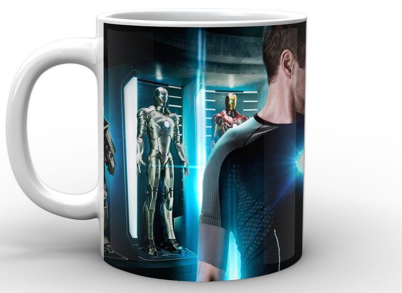 Кружка GeekLand біла Iron Man Залізна Людина костюми IM.02.046.152 1757923120 фото