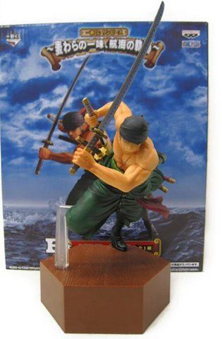 Фигурка Banpresto&nbsp;One Piece The Roronoa Zoro Ван Пис Зоро 20 см BS OP Z TVB BS OP Z TVB фото