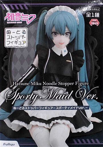 Фігурка FuRyu Noodle Stopper Хацуне Міку Vocaloid Hatsune Miku Sporty Maid 17 см FR NS VHM 17 2825781908 фото