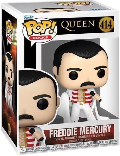 Фигурка Funko Pop Квин Фредди Меркьюри Queen Freddie Mercury 10 см FP Q FM 414 2537108023 фото