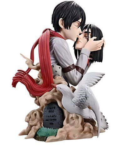 Фігурка Мікаса та Ерен Mikasa & Eren Вторгнення гігантів Shingeki no Kyojin 22см CN AT MA 22 2625062086 фото