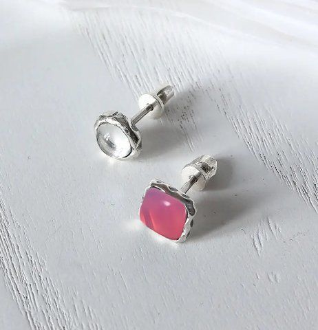 Пусети срібні Ліриди Rose Opal 925 69-S12-5036s фото