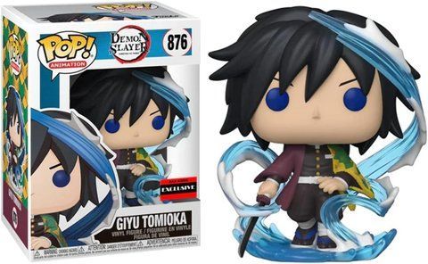 Фигурка Funko Pop Клинок рассекающий демонов Гию Томиока Demon Slayer Giyu Tomioka 10 см Exclusive DS GT E 876 2293015325 фото