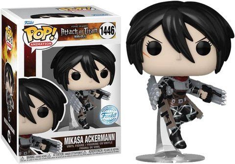 Фігурка Funko Pop Атака титанів Мікаса Attack on Titan Mikasa 10 см AOT M 1446 AOT M 1446 фото